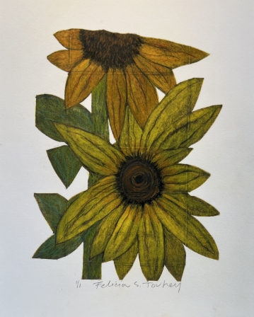 Flower Boxes - Sunflowers