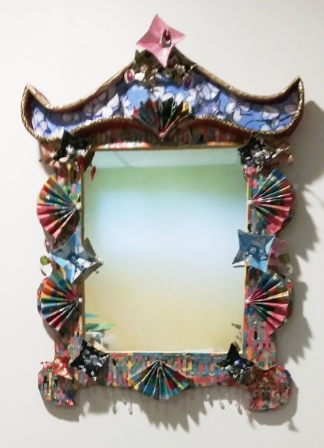 Oriental Style Mirror