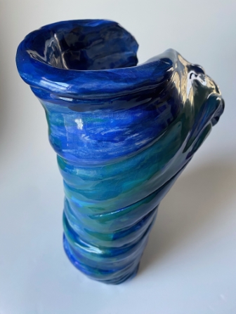 Wave Vase, view 2