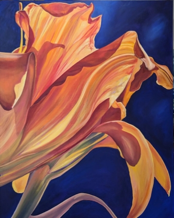 Together Alight (Two Lilies)