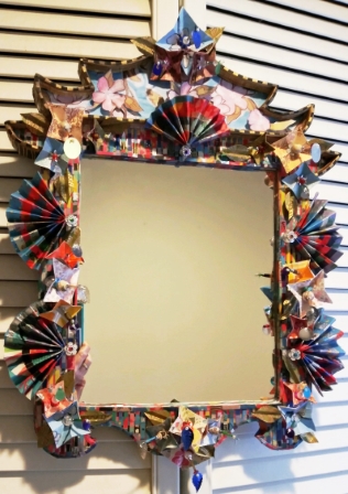 Oriental Style Mirror