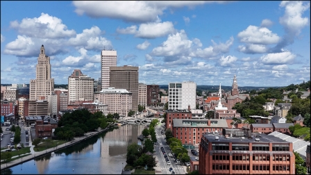 Drone over Providence